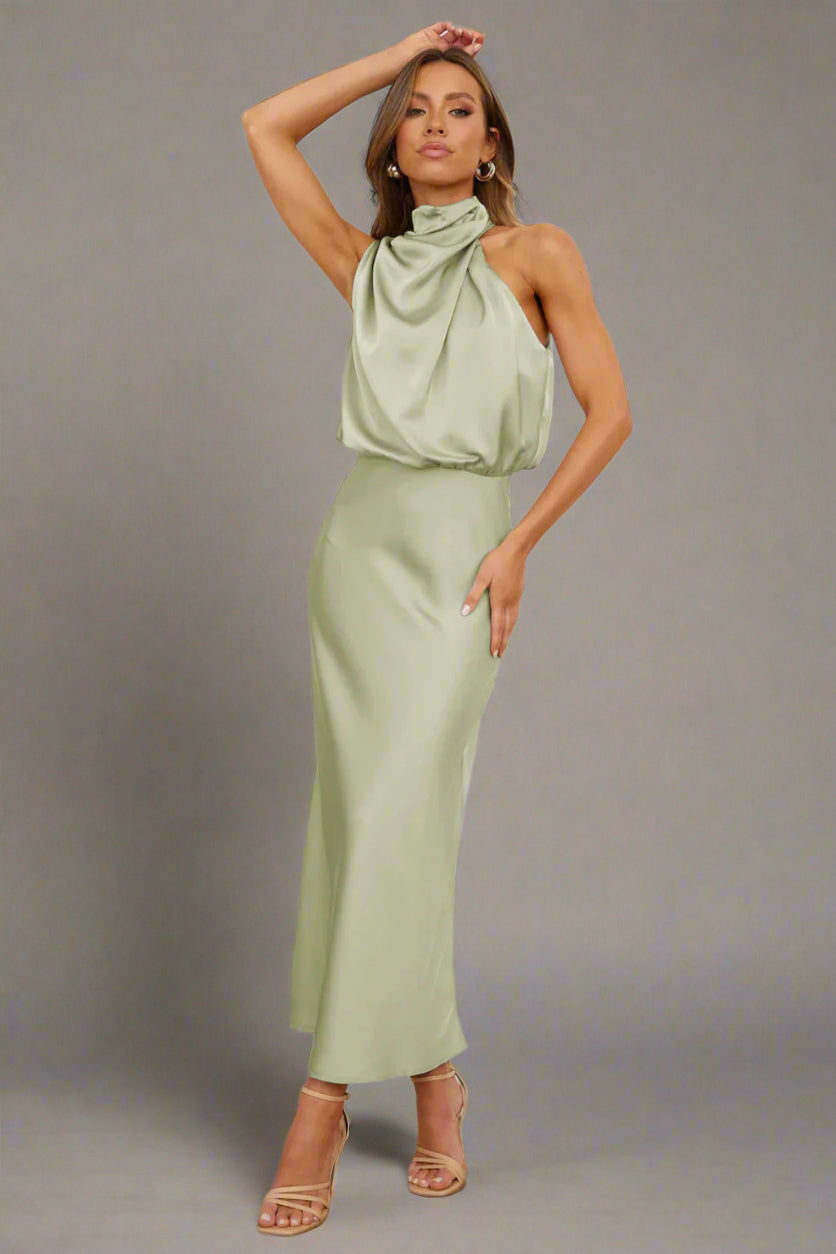 CHIARA™ | Satin-Kleid für elegante Anlässe