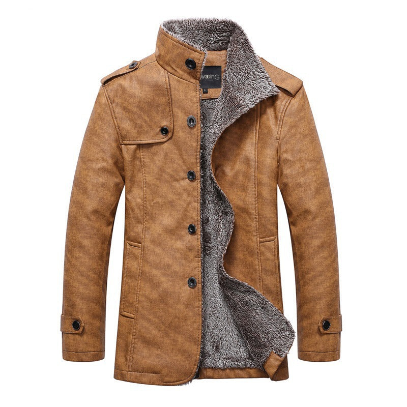 Drago | Langlebige Sherpa-gefütterte Herren-Winterjacke