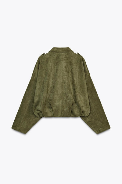 ELVINA™  - ZEITLOSE SUEDE-JACKE
