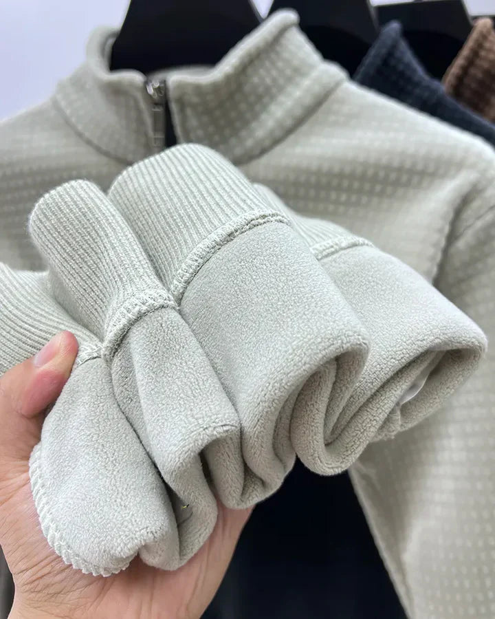 Sandro | Gemütlicher Eleganter Herren-Halbzip-Pullover