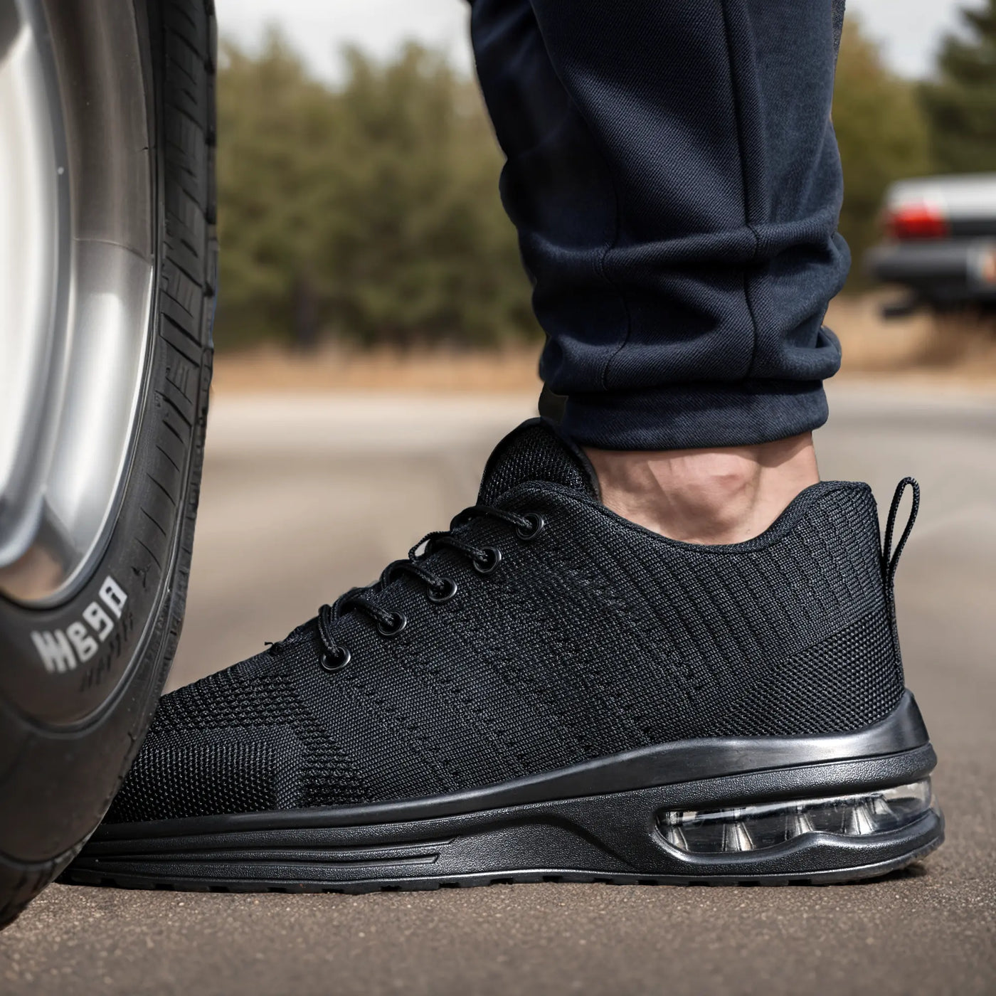 Sicherheitsschuhe Herren Leicht | Atmungsaktiv Rutschfest