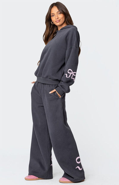 Oversize Damen Jogginganzug – Bequemes Zweiteiler Set