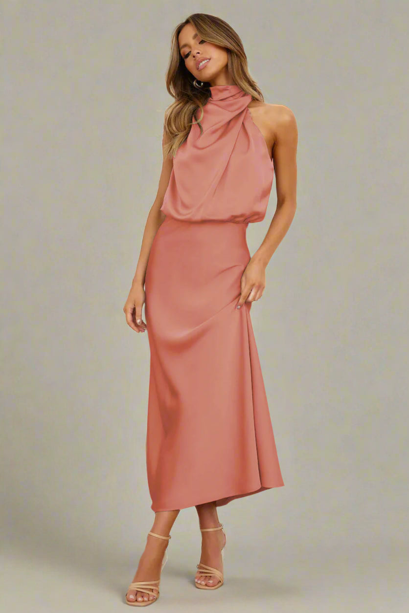 CHIARA™ | Satin-Kleid für elegante Anlässe