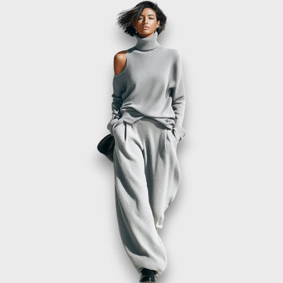 Narella – Modernes Strickset mit Cut-Out-Detail