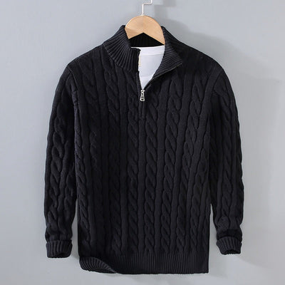 BRUNO™ - STILVOLLE ROLLKRAGEN-PULLOVER