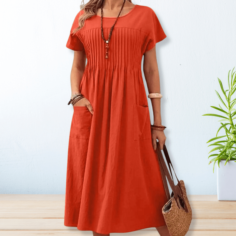 Charmaine | Elegantes Taschenkleid