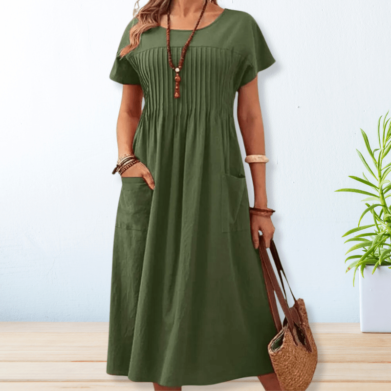 Charmaine | Elegantes Taschenkleid