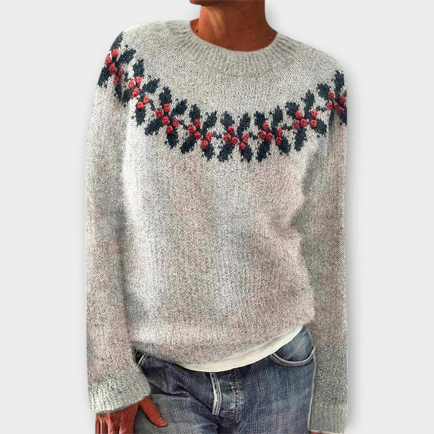 Simone Winterlicher Damen-Strickpullover – Wärme und Stil für die kalte Jahreszeit