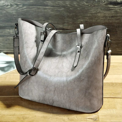 NICOLE™ | Vintage-Schultertasche aus Kunstleder