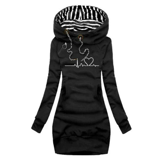 Elise | Bedrucktes T-Shirt-Kleid