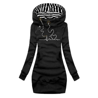 Elise | Bedrucktes T-Shirt-Kleid