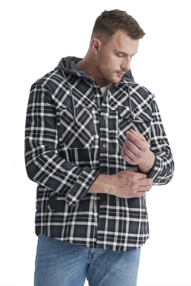 CONRAD GEFÜTTERTE KAROHEMDJACKE