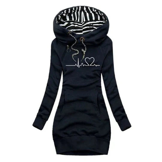 Elise | Bedrucktes T-Shirt-Kleid