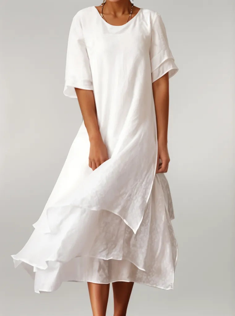 ELOISE LANGES BAUMWOLLKLEID