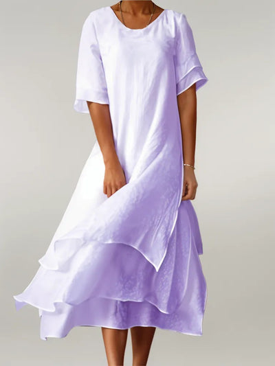 ELOISE LANGES BAUMWOLLKLEID
