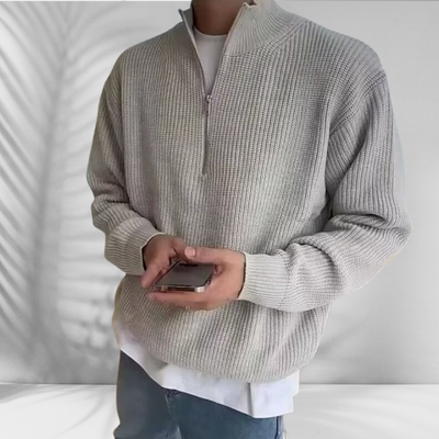 HENRIK™ | Warmer und vielseitiger Pullover mit Reißverschluss