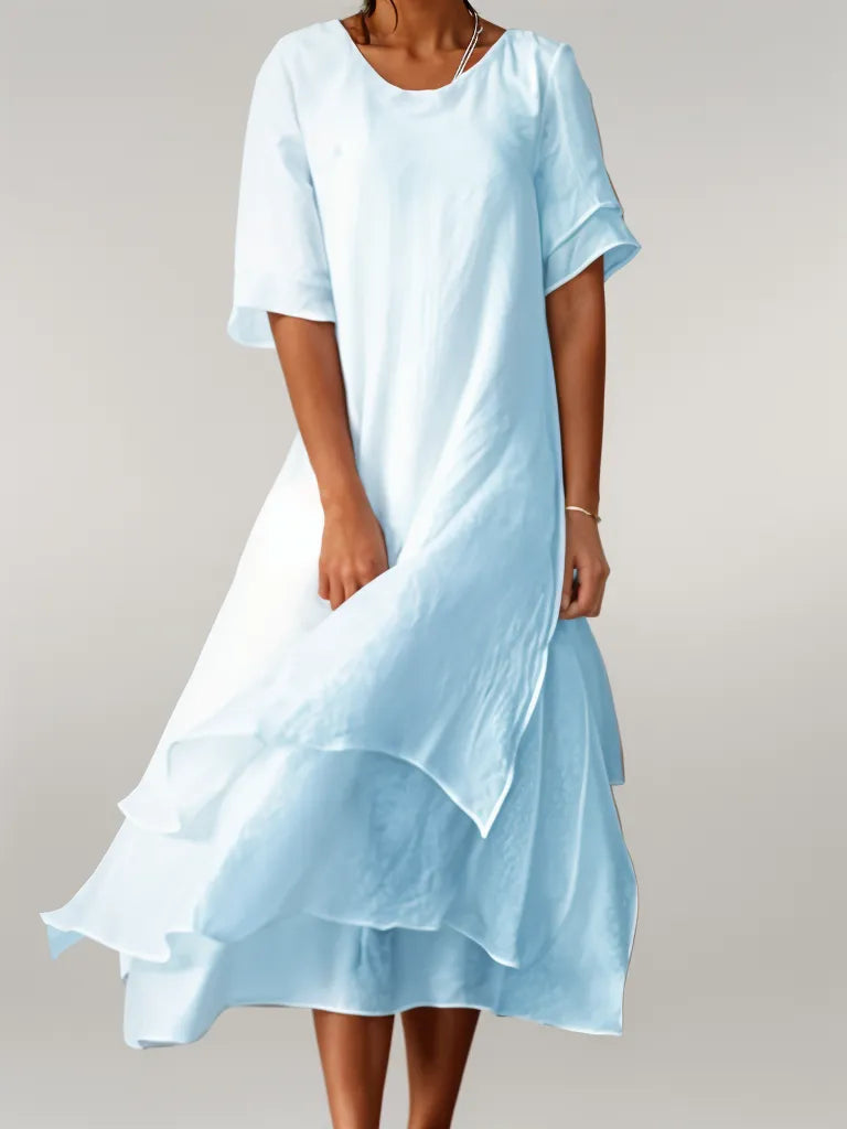 ELOISE LANGES BAUMWOLLKLEID