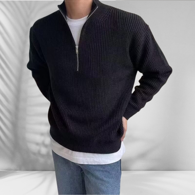 HENRIK™ | Warmer und vielseitiger Pullover mit Reißverschluss