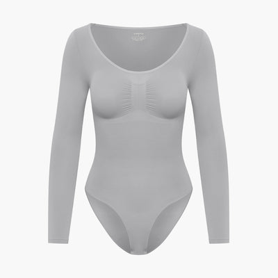 Bodysuit Sculpting Shapewear Longsleeve mit Slip - Secret Sale
