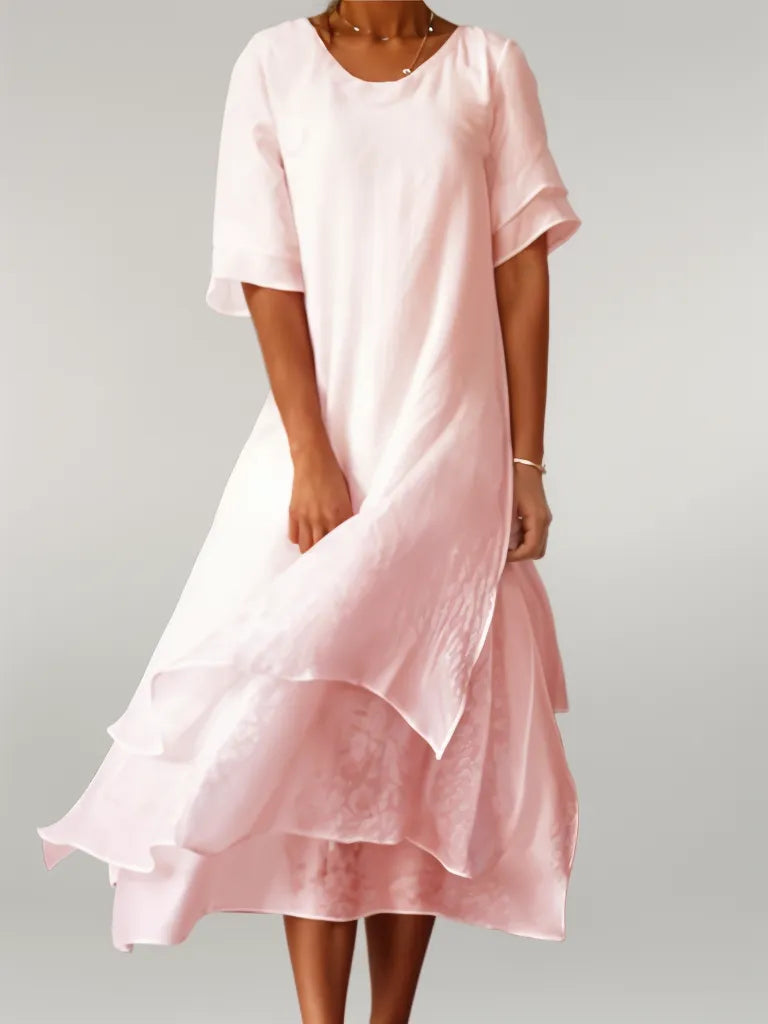 ELOISE LANGES BAUMWOLLKLEID