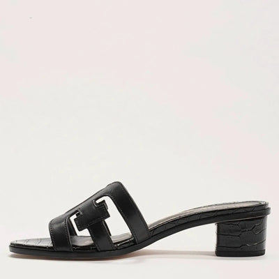 Open Toe Block Heels Sandals