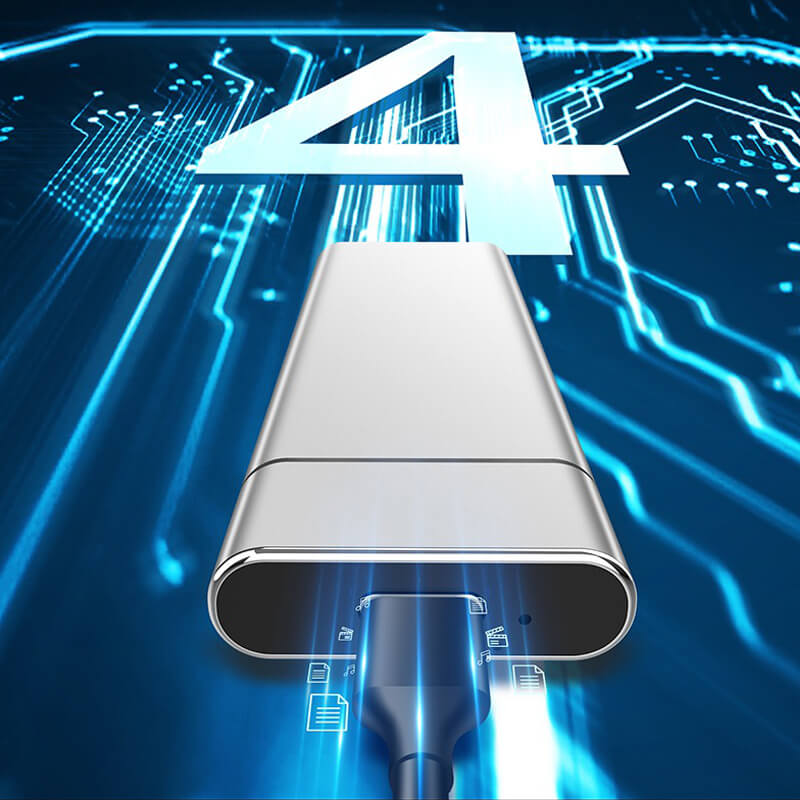 Externe, tragbare Festplatte