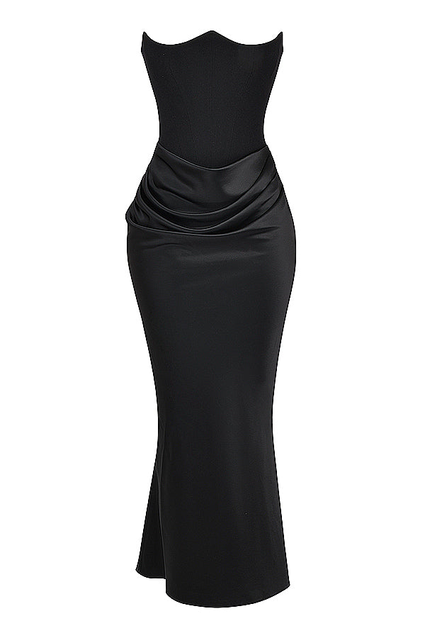 Elegantes trägerloses Korsettkleid für Damen