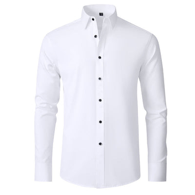 Benjamin | Classic Slim Fit Stretchable Langarm Business Hemd