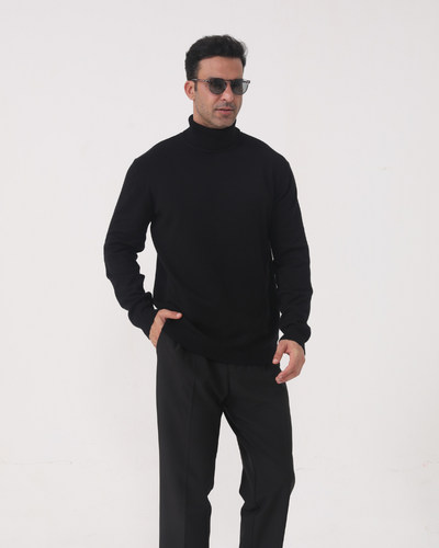 Cameron | Slim Fit Herren Rollkragen Strickpullover