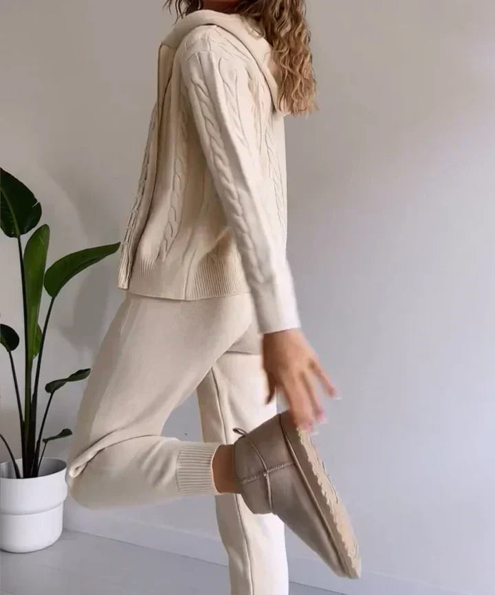 ZWEITEILIGES LUXE KNIT SET