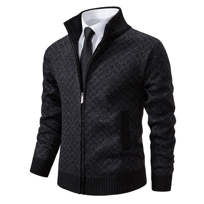 RENZO™ – STIVOLLE STRICKJACKE IM KAROMUSTER
