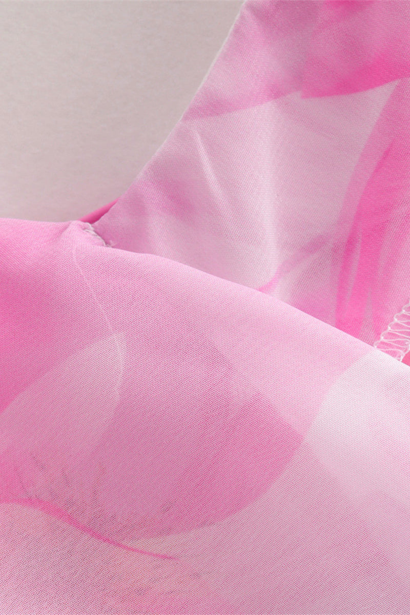 Halterneck Kleid Rüschen & Rückenfrei – Leichtes Abendkleid Damen