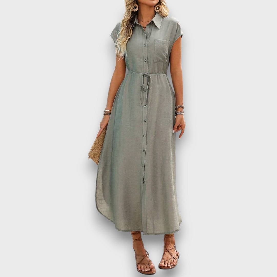 Vivienne – Hemdblusenkleid mit stilvoller Lässigkeit