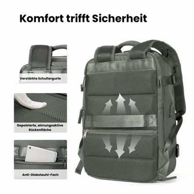 Travex | Multifunktionaler Rucksack für Damen Reisen