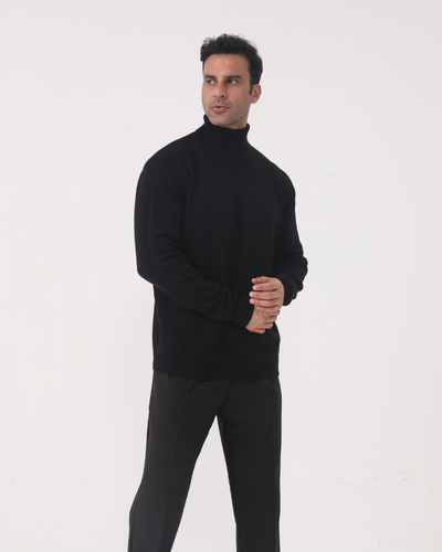 Cameron | Slim Fit Herren Rollkragen Strickpullover