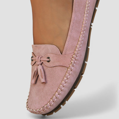 Charlotte | Bequeme Mokassins mit Schleife