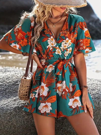 Daneva – Eleganter Strampler mit Blumenmuster