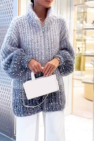 GLITZER PULLOVER