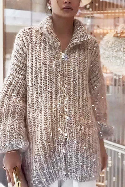 GLITZER PULLOVER