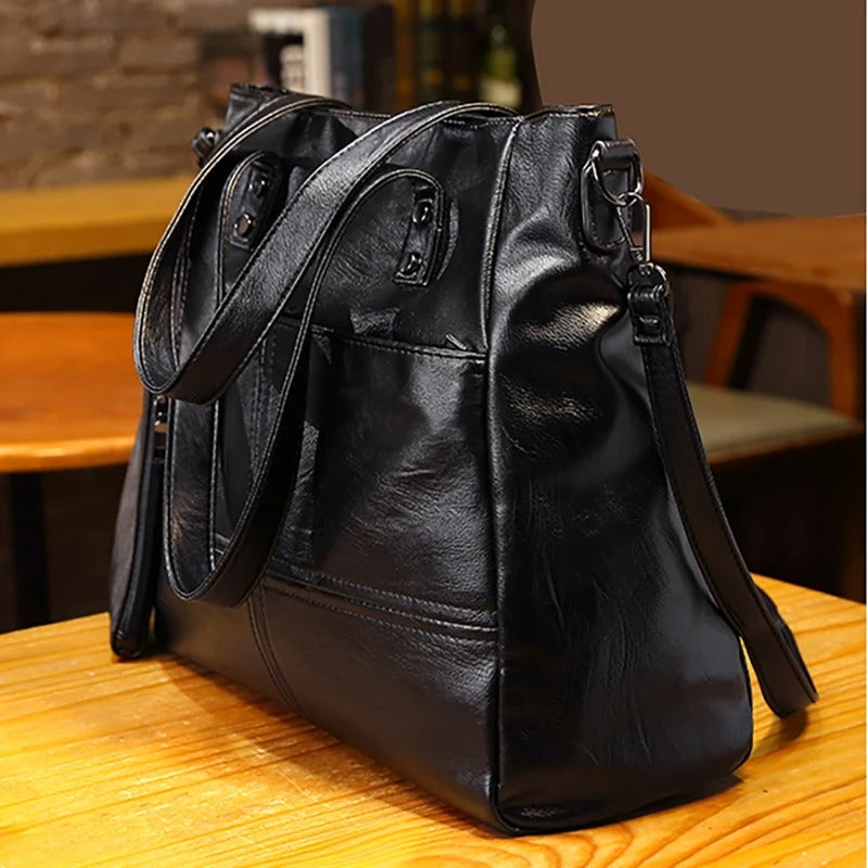 ANNELIES™ | Retro-Tasche aus veganem Leder für elegante Frauen