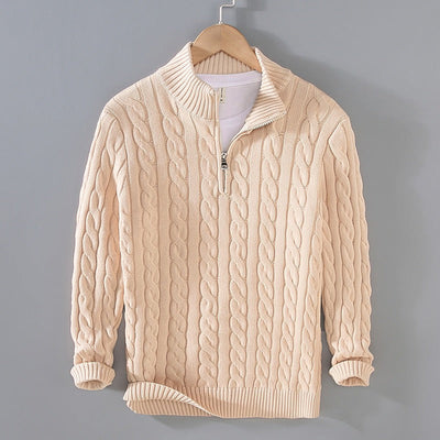 BRUNO™ - STILVOLLE ROLLKRAGEN-PULLOVER