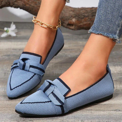 Juniper – Stilvolle flache Schuhe mit spitzer Spitze