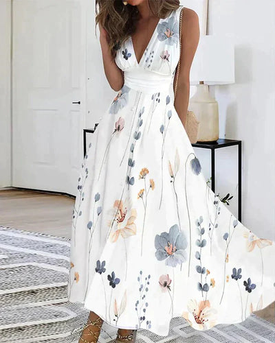 Barbie – Atemberaubendes weißes Blumenkleid