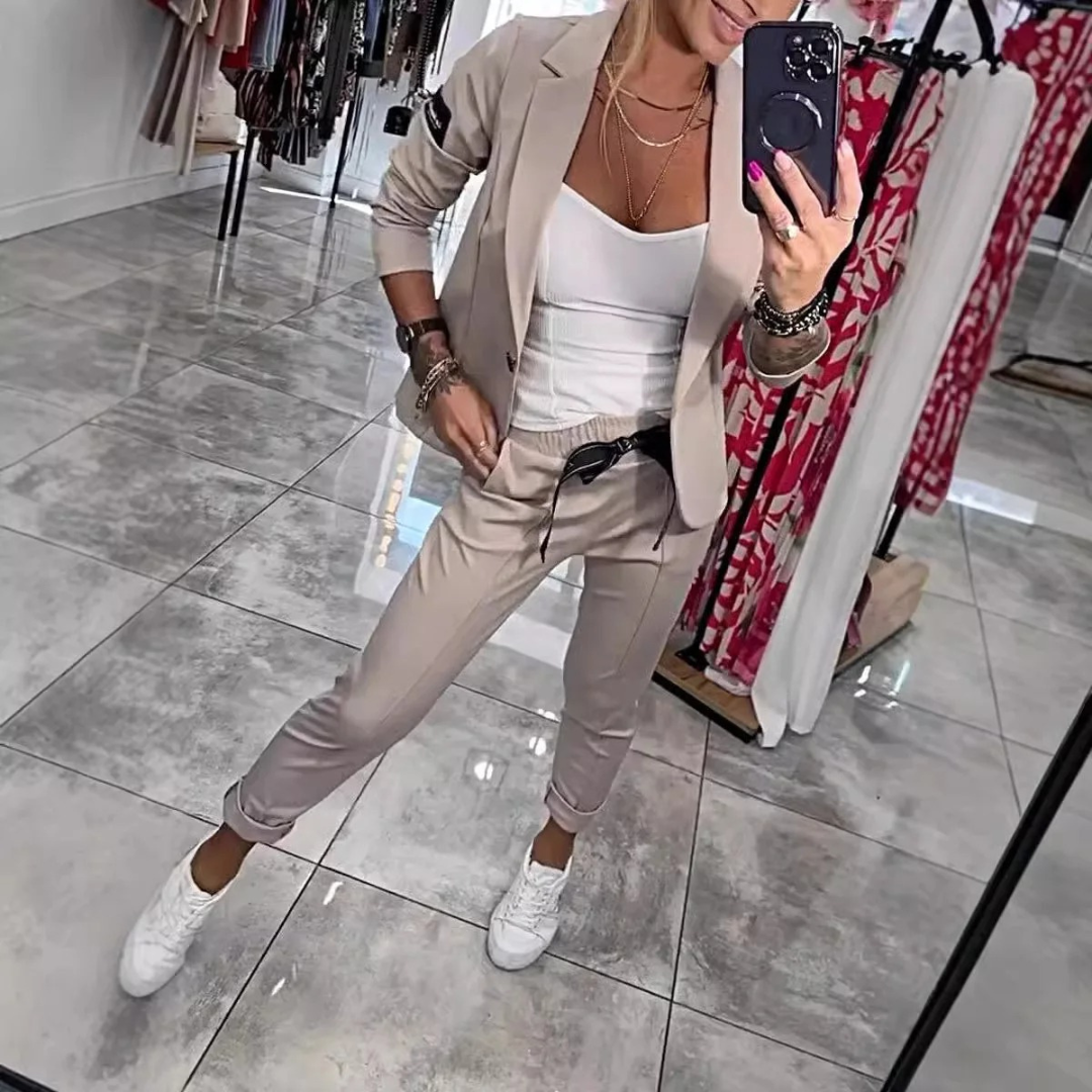 ÉLITE™ – ELEGANTER BLAZER & HOSE SET