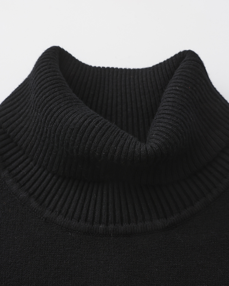 Cameron | Slim Fit Herren Rollkragen Strickpullover