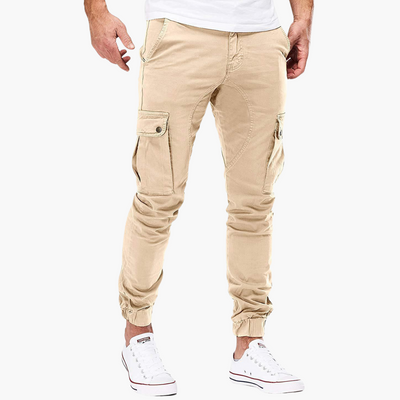 Bequeme Cargohose mit Seitentaschen - Herren Freizeithose