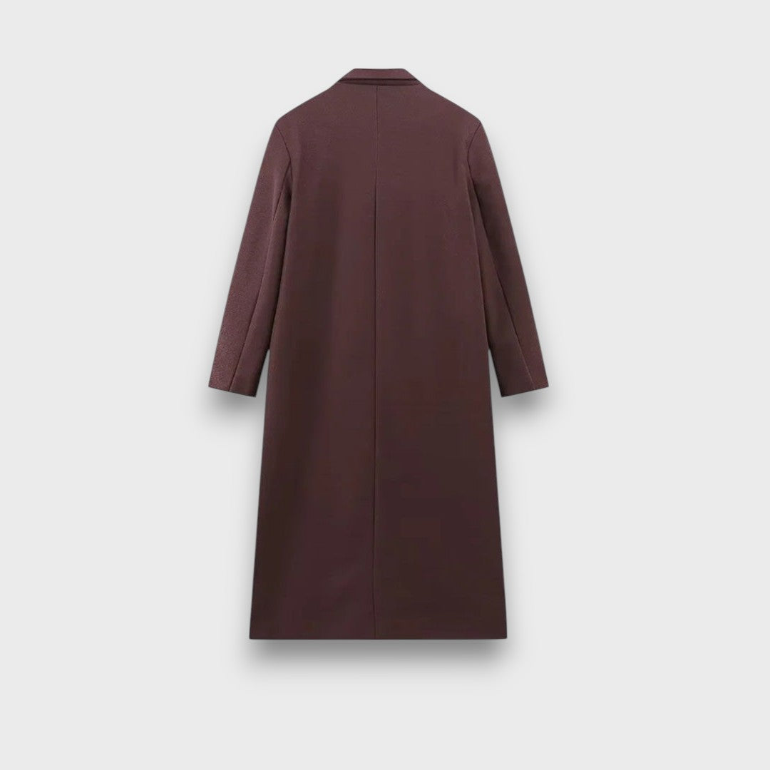 Oslaine – Maximalistischer Wollmantel mit maskuliner Silhouette