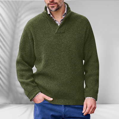 LUDWIG™ | Warmer Pullover mit V-Ausschnitt