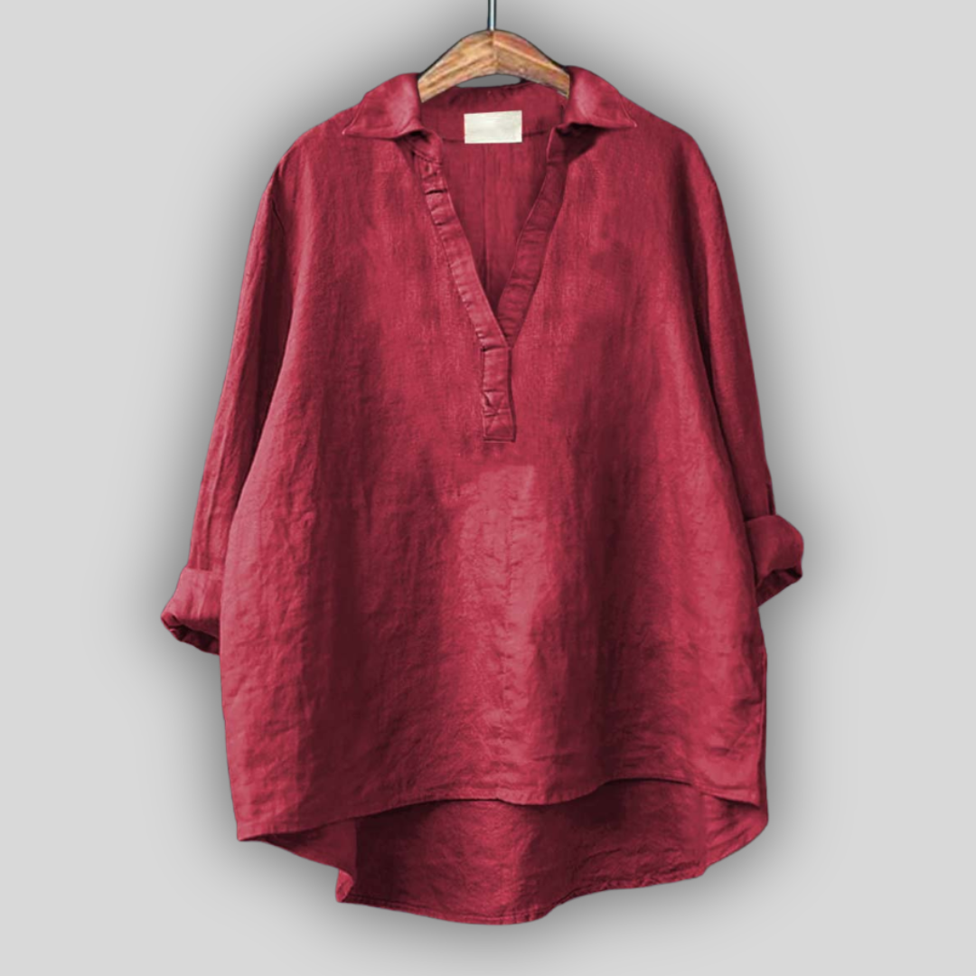 Anna - Linen Blouse