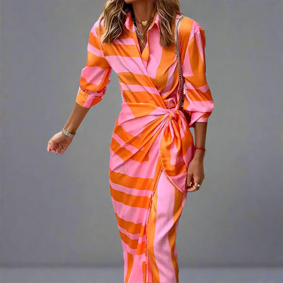 GUDRUN™ | Buntes Kleid für Frühlingsfreude